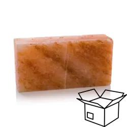 10szt. Cegła solna szlifowana 5x10x20cm + frez