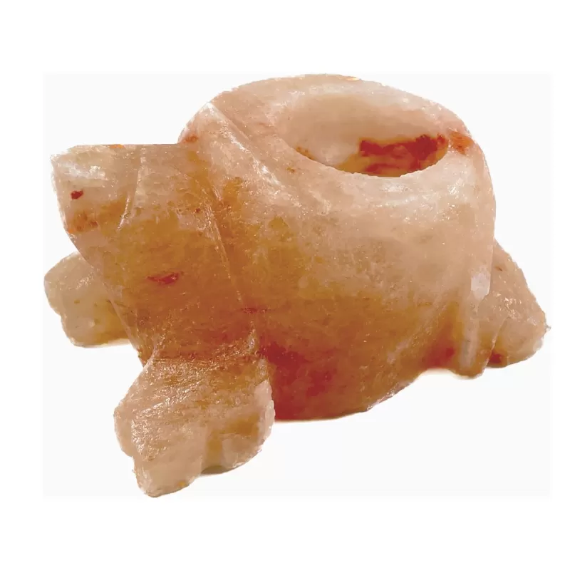 Świecznik solny - Żółw