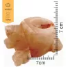 Świecznik solny - Żółw